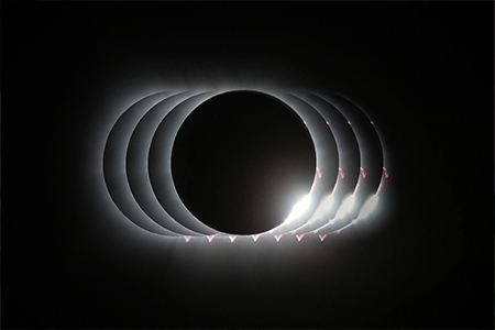 Lucas Gatsas - Total Solar Eclipse April 8, 2024 in Dallas, Texas, USA.